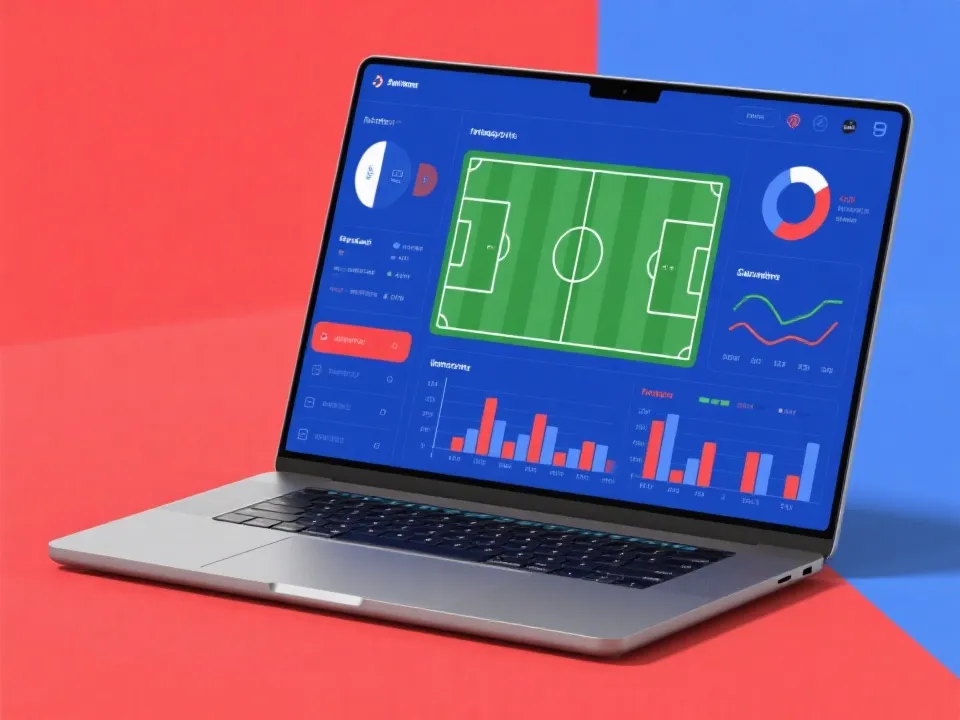 世界杯数据中心可视化示意图：进阶指标与模型视图