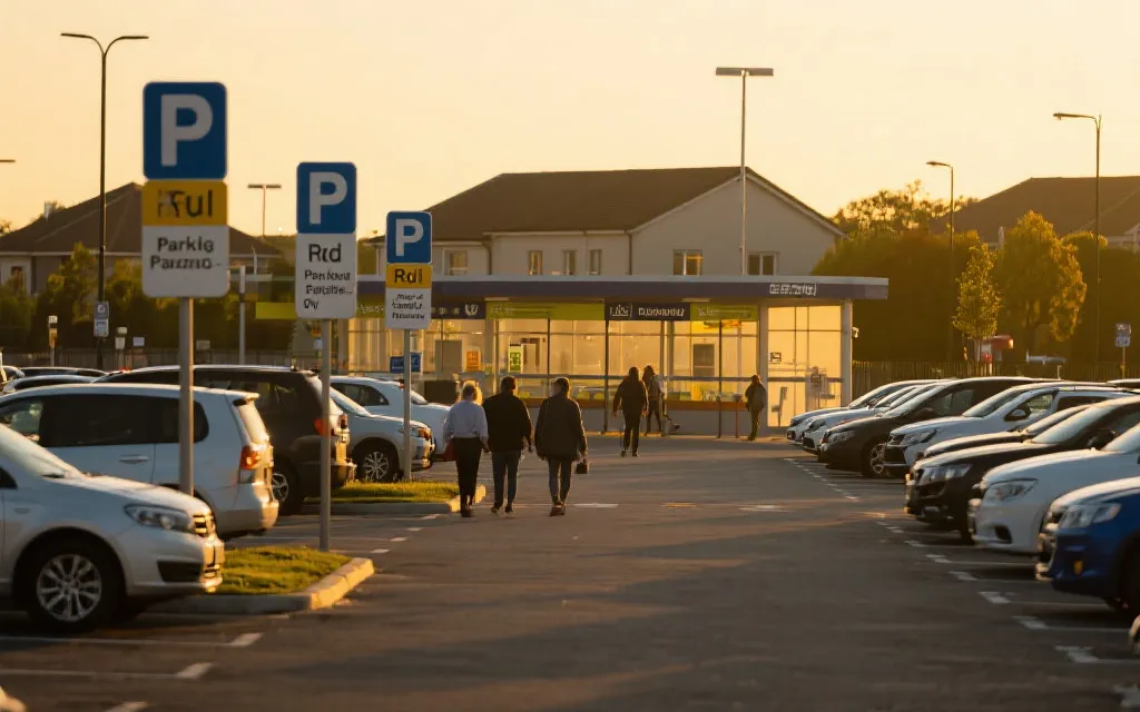 比赛日换乘停车与轨道交通动线示意